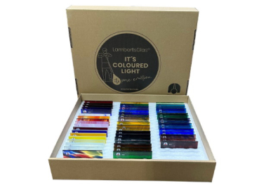 Streaky-Glas Musterkiste